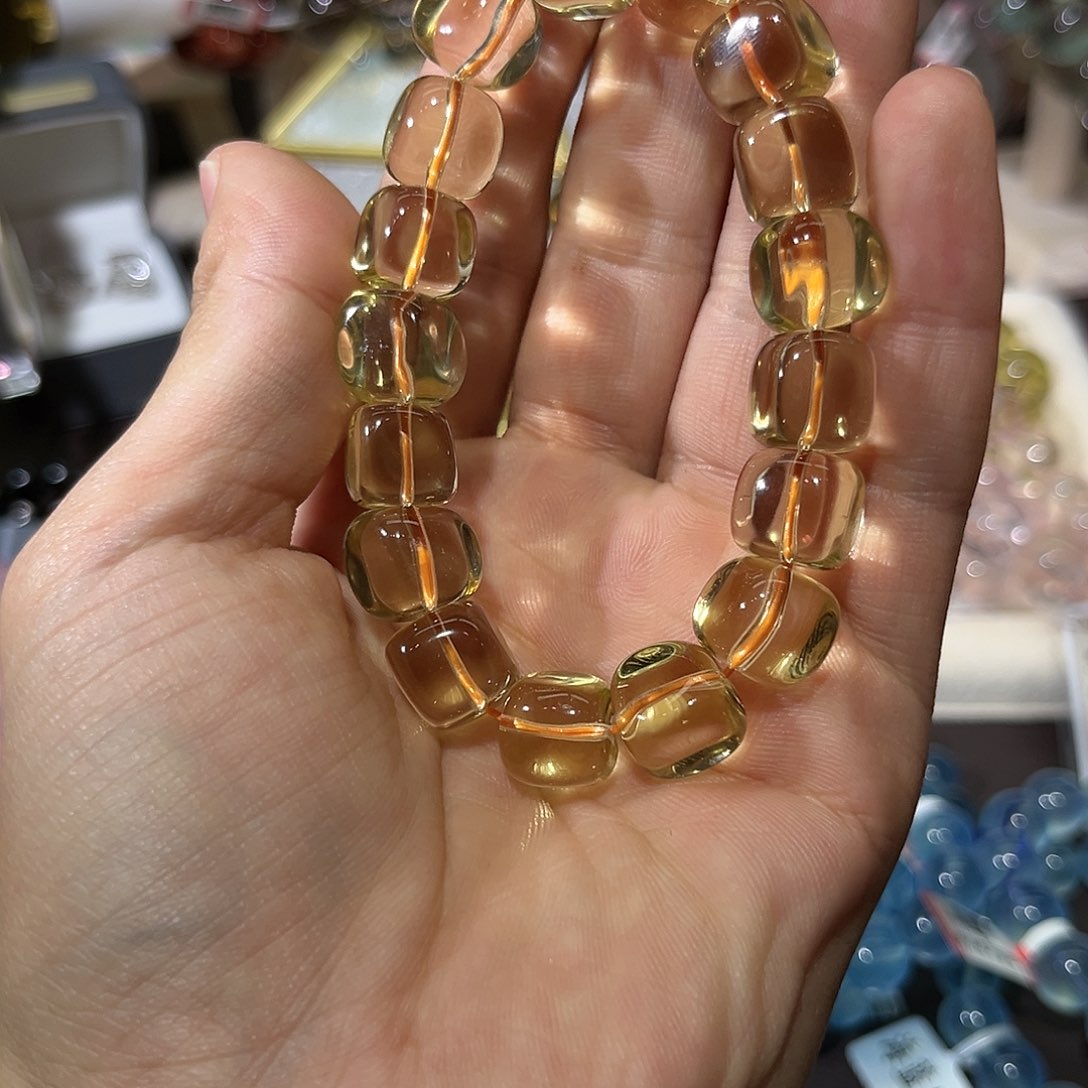 【闪购商品】水晶手链未镶嵌黄水晶