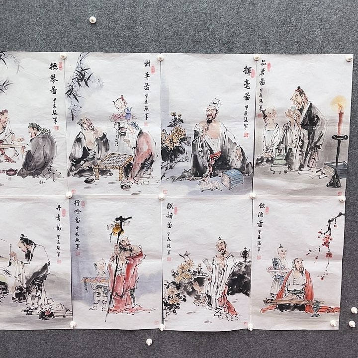 鲁岳美术艺术作品2