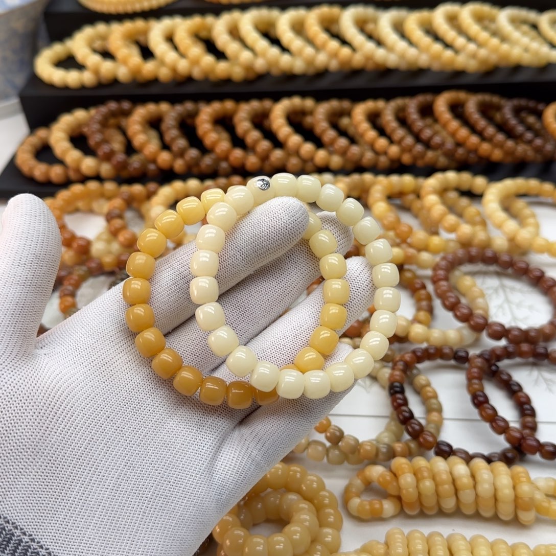 俗***妖手串菩提根/象牙果鬼工2条