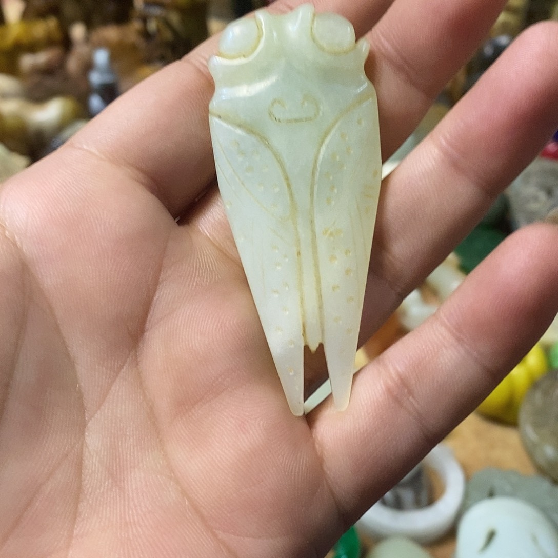 和田玉（糖玉）未镶嵌挂件玉器玉器玉器挂件