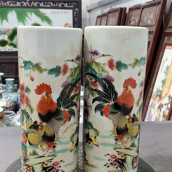 摆件陶博古架陶瓷摆件