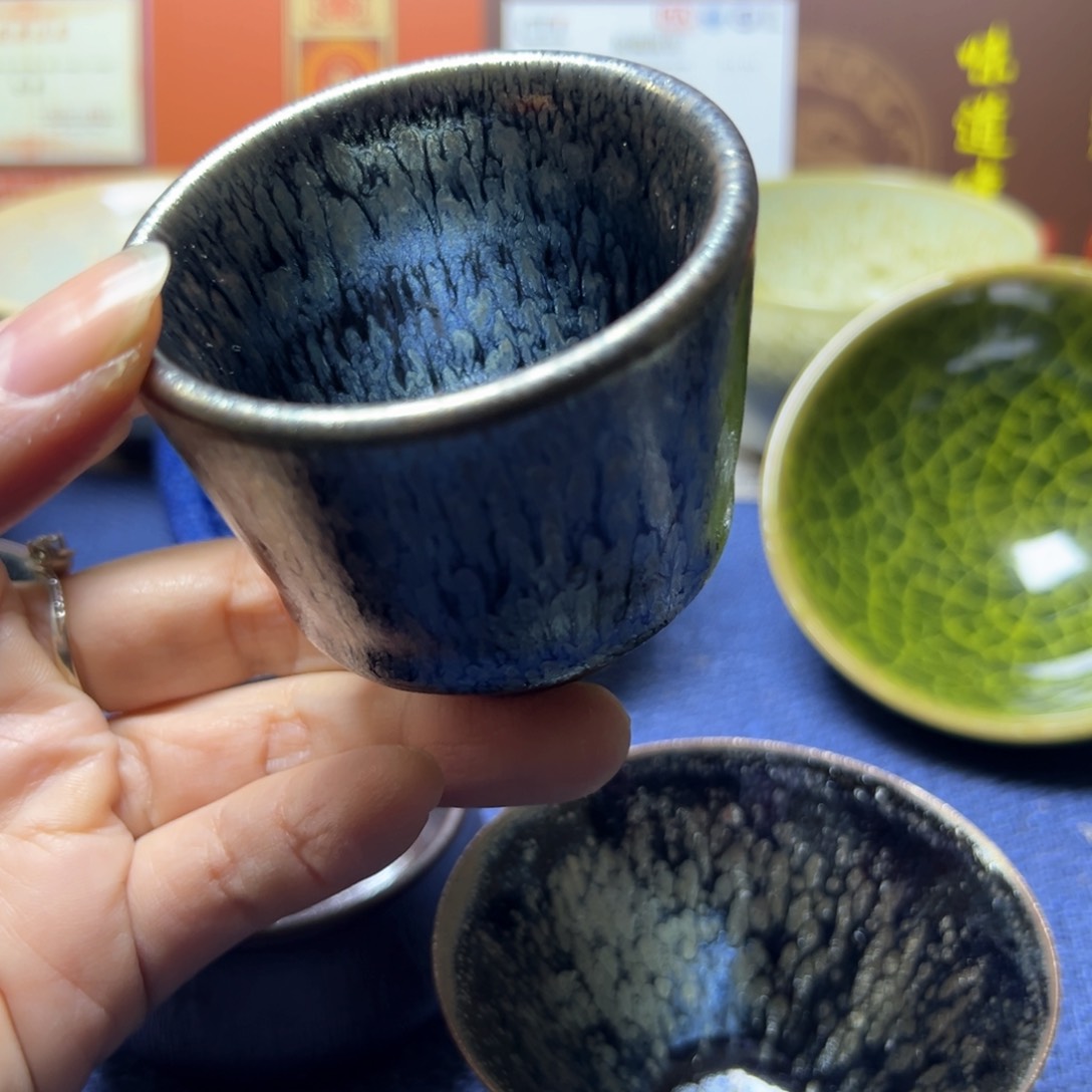 建盏 建阳特产 喝茶盏杯