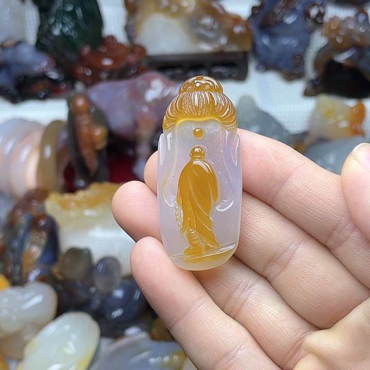 玛瑙/玉髓饰品未镶嵌