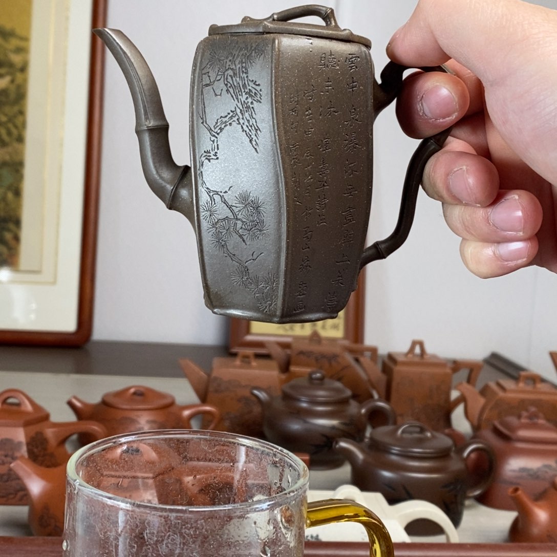 茶壶紫砂原矿泥料传统工艺制作