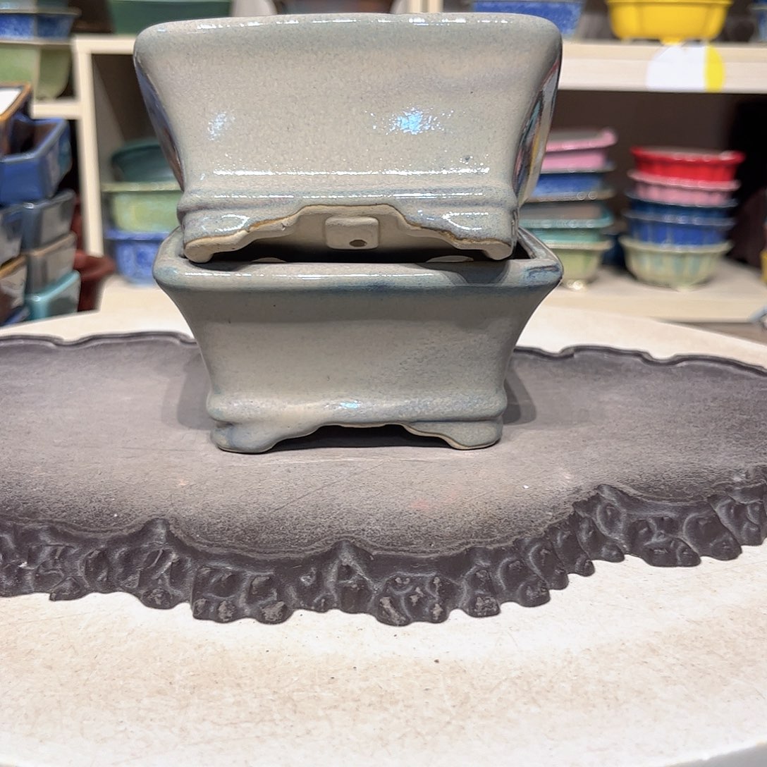 紫砂花盆瑕疵不平走形6-12.5-10-2