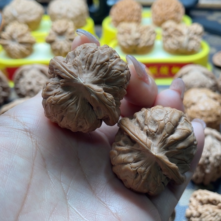 把件文玩核桃35甲骨文全品无修
