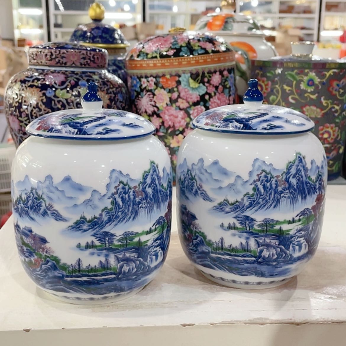 【闪购商品】罐陶瓷茶叶罐密封罐