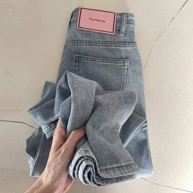 201-210小脚阔腿微辣弯刀时尚牛仔