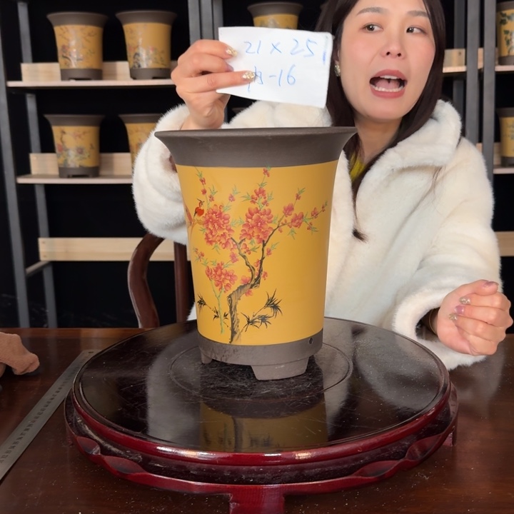 紫砂花盆紫砂花盆精品花盆