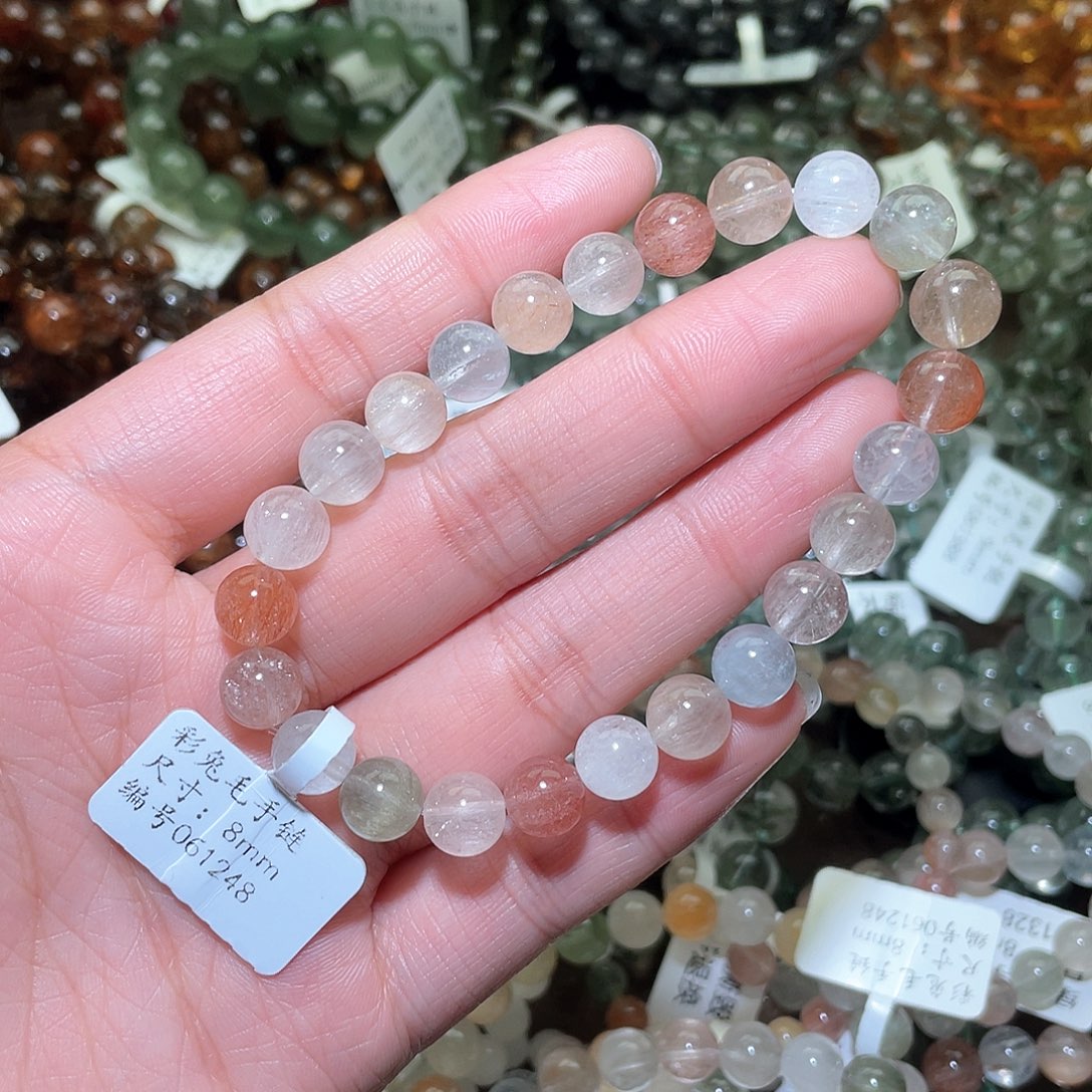 水晶手链未镶嵌?*为水晶