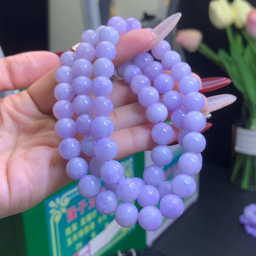 翡翠颈饰未镶嵌天然