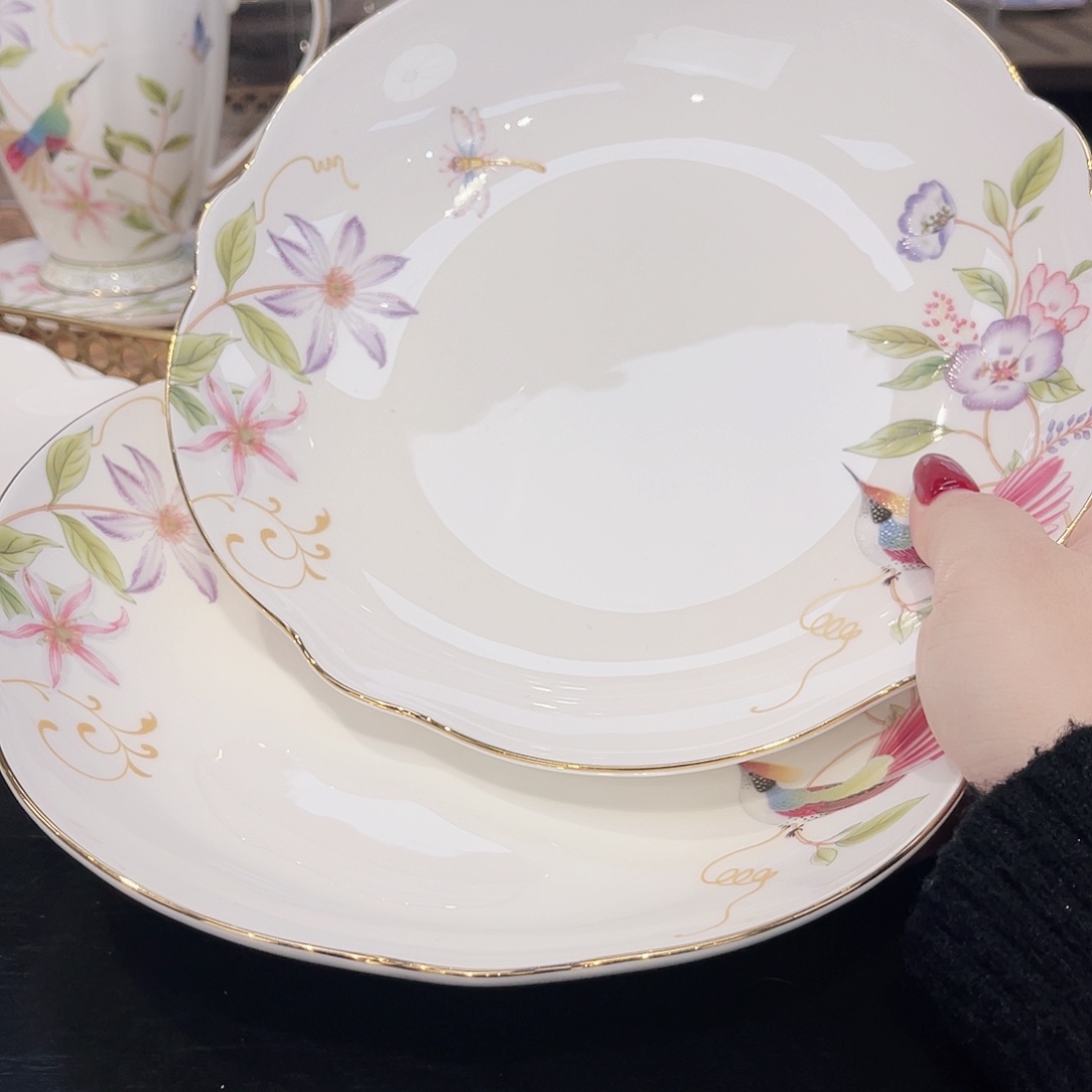 骨瓷深盘——————————————-