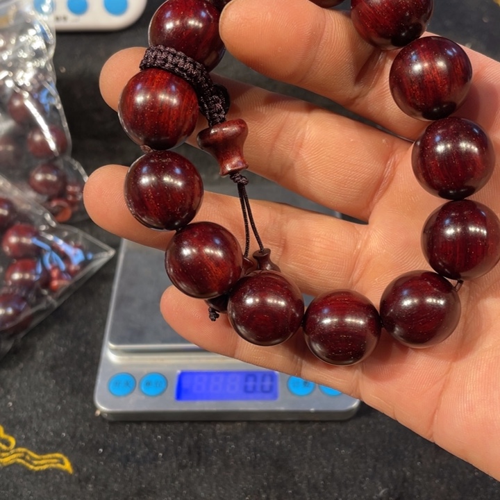 檀香紫檀（小叶紫檀）1.8手串