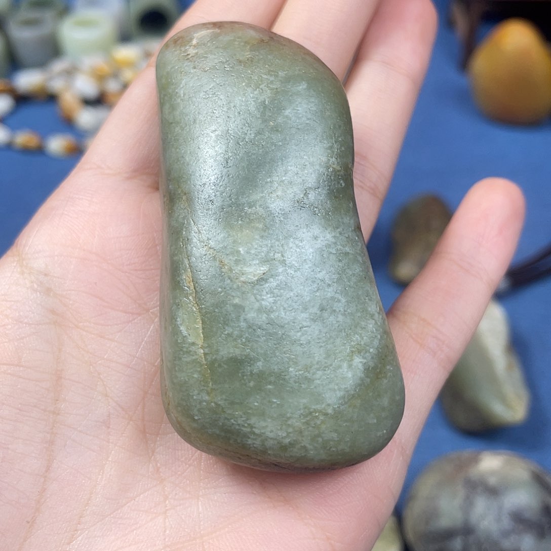 和田玉（糖玉）珠宝奇石未镶嵌无*含打孔