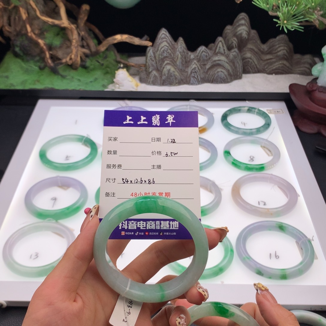 翡翠手镯未镶嵌ʚ*ɞ翡翠