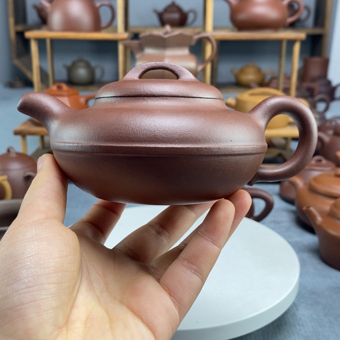 紫砂茶壶中槽清线圆