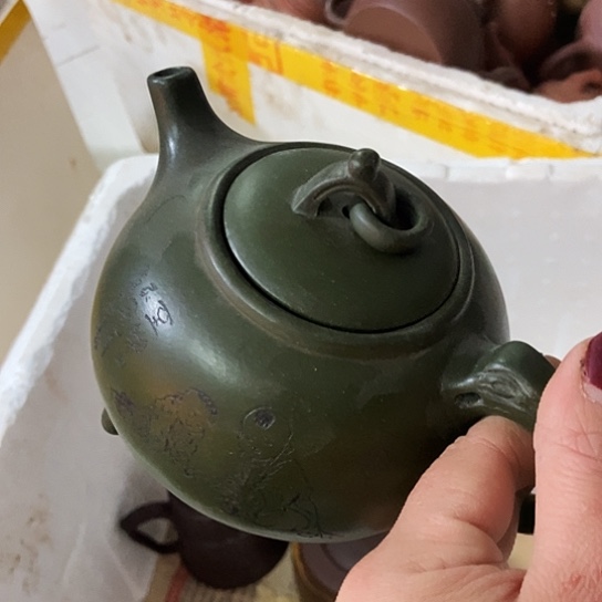 全手工制作宜兴紫砂壶