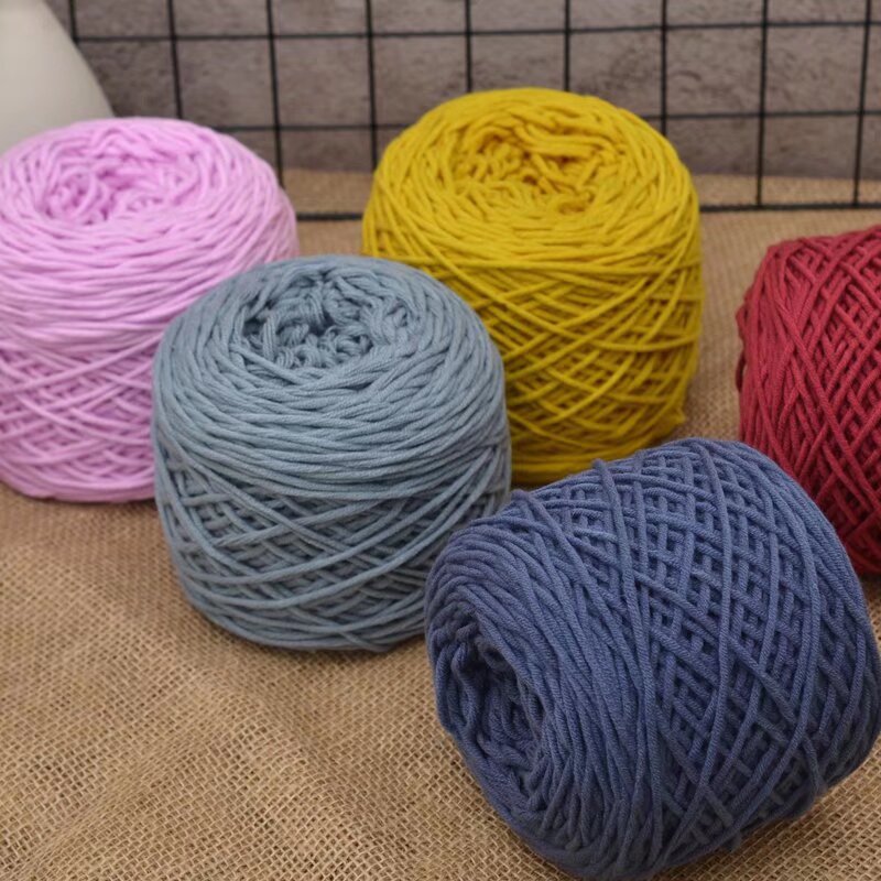 8股情人棉粗毛线团手工diy编织围巾围脖帽子送男女朋友