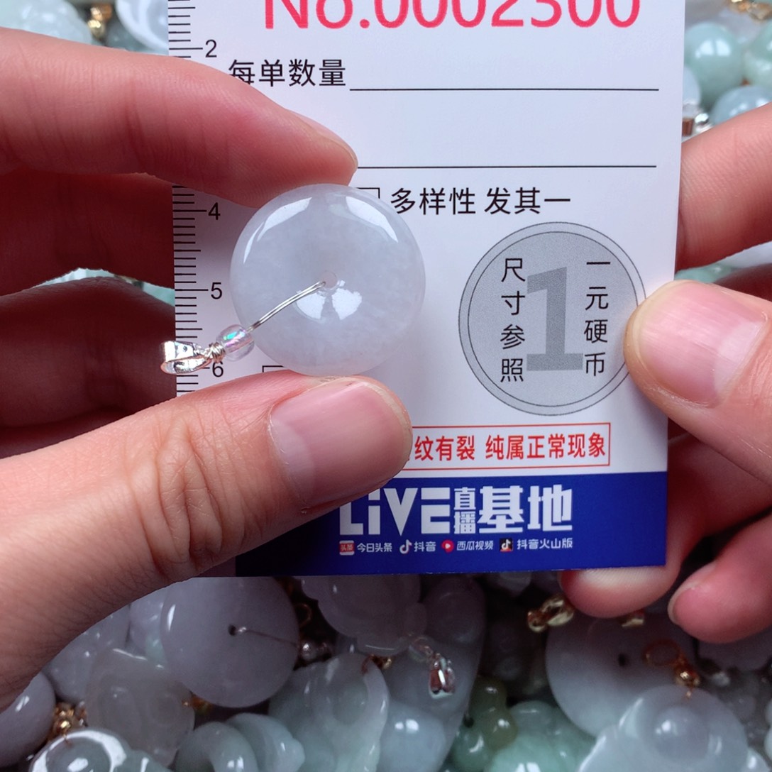 吊坠(不含链)未镶嵌翡翠2300 