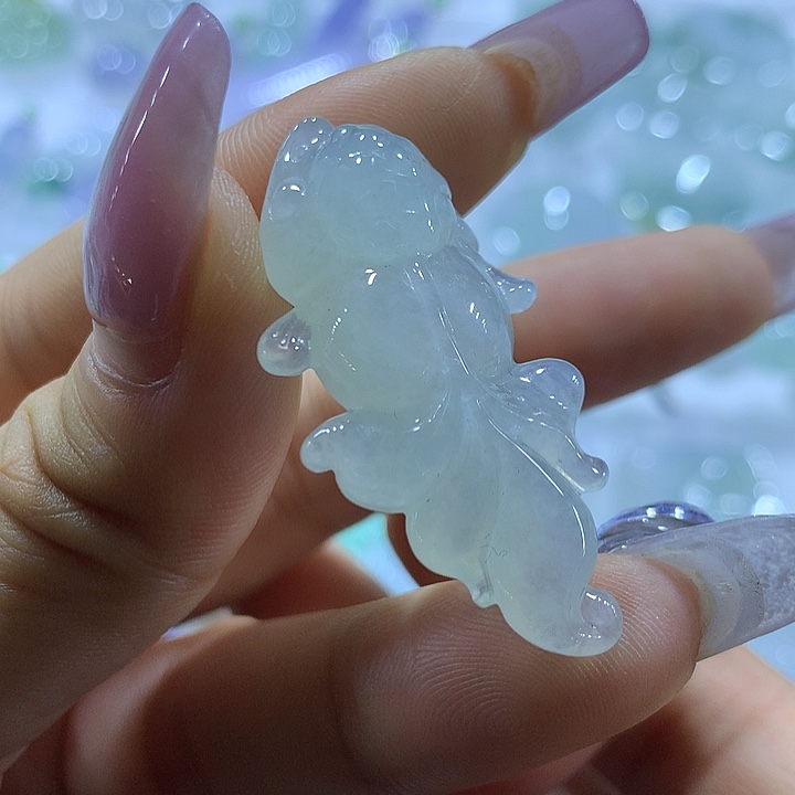 翡翠未镶嵌颈饰天然翡翠A货吊坠