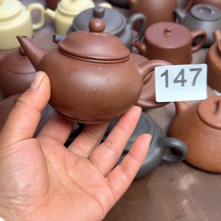 紫砂茶壶古**兴底槽清半手工200cc大瑕疵