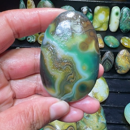 【闪购商品】玛瑙未镶嵌珠宝奇石梦*6