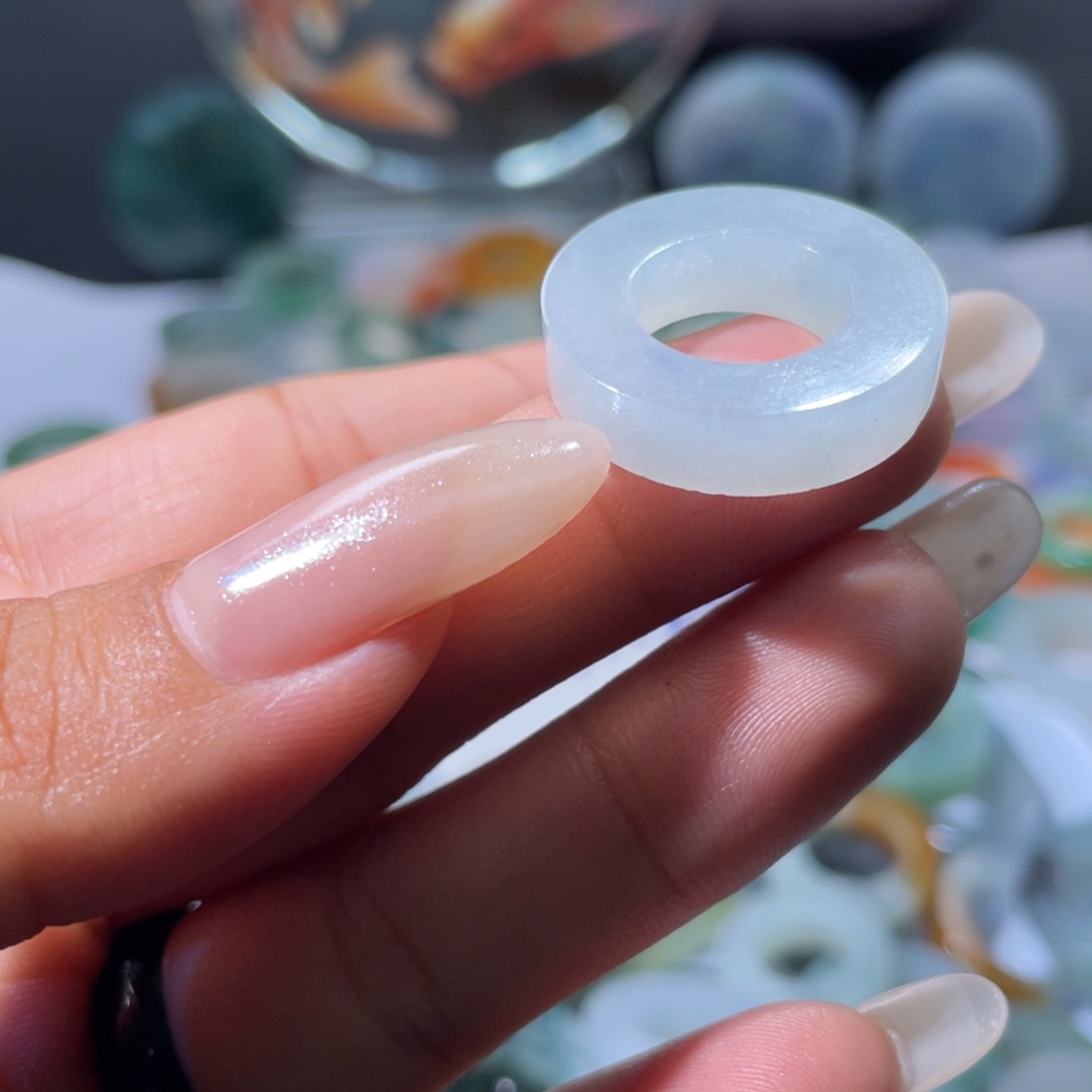 定制翡翠未镶嵌天然翡翠4-12圈