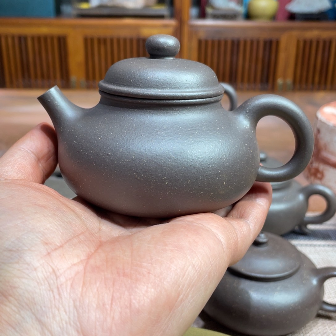 紫砂茶壶苏*宜兴紫砂原矿紫砂壶