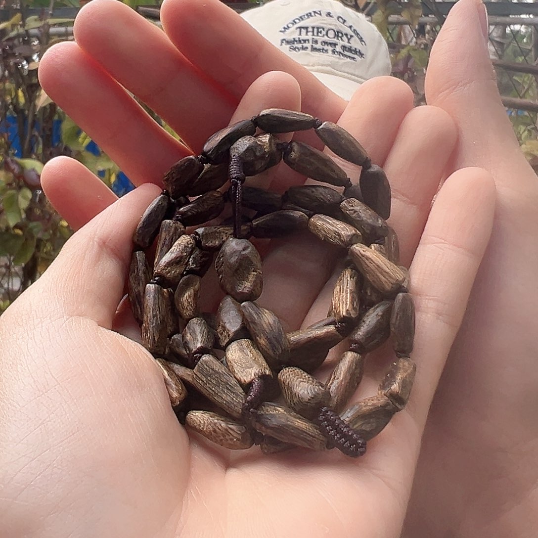 沉香手串沉水浮张勺子原母树多样性发货一条13克