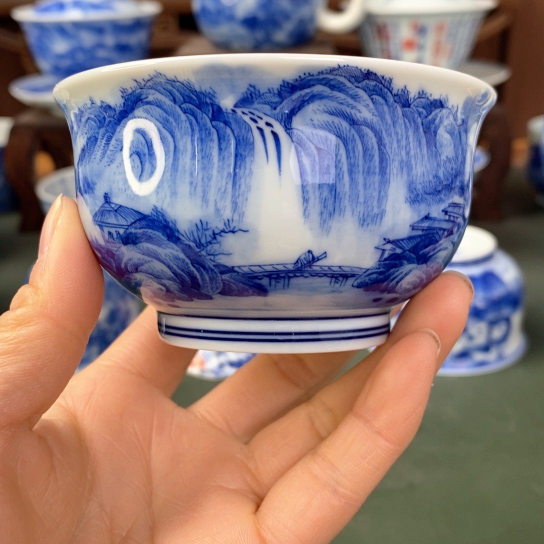 杯景德镇陶瓷手工手绘