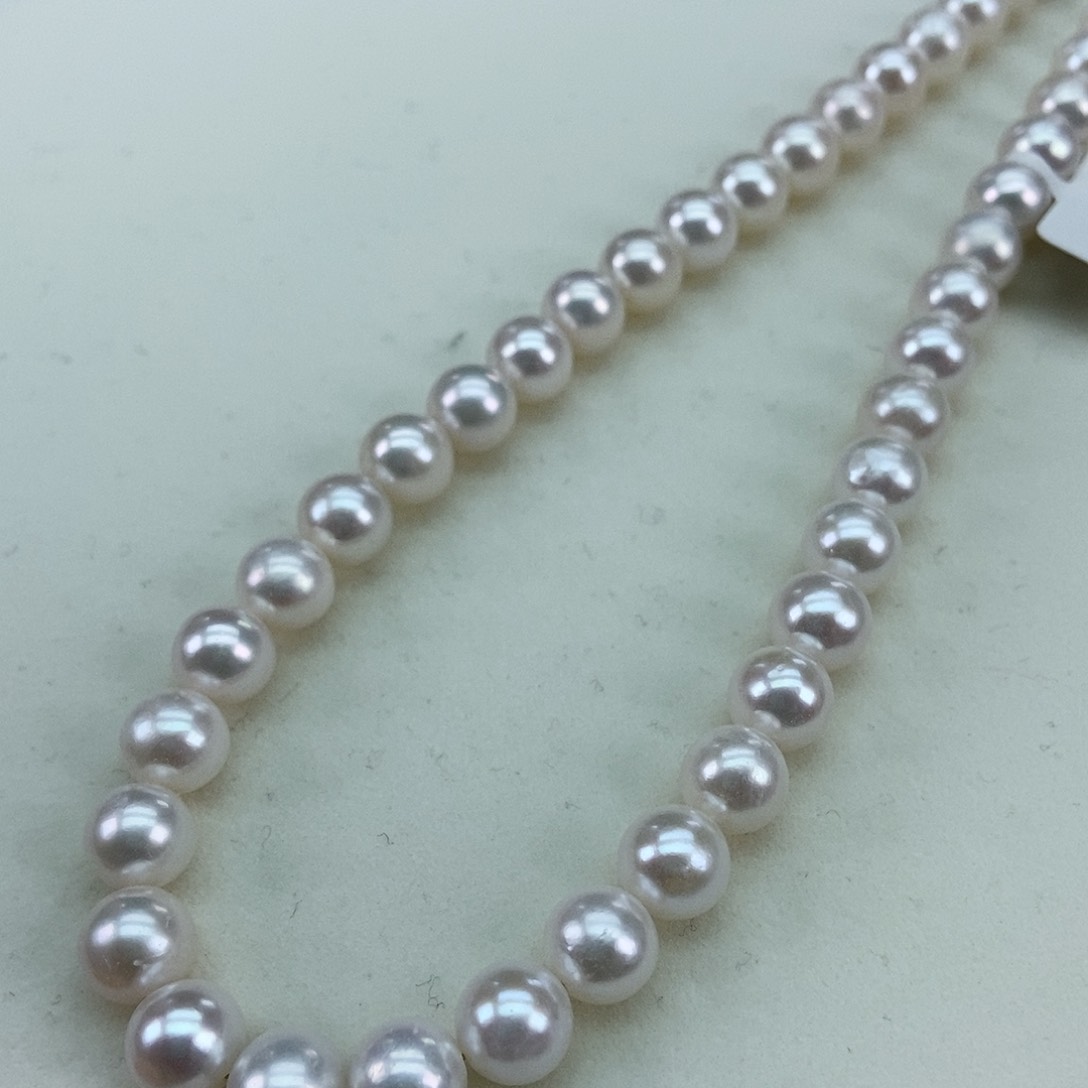 淡水珍珠8/9正圆极光银S925镶嵌