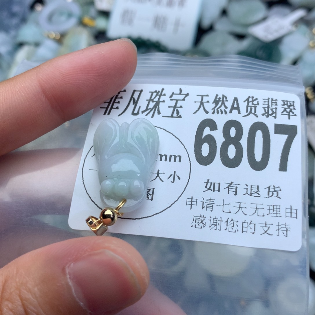 翡翠颈饰未镶嵌6807，