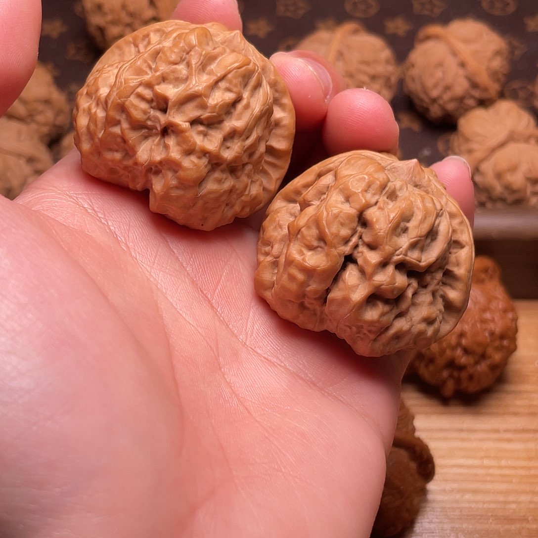 文玩核桃把件蛤蟆头43（22）