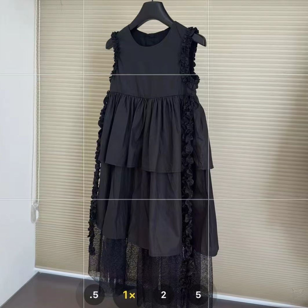 R1552儿童无袖蛋糕连衣裙