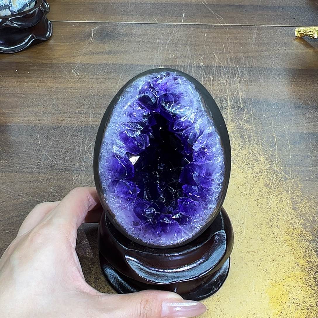 紫晶摆件未镶嵌晶体