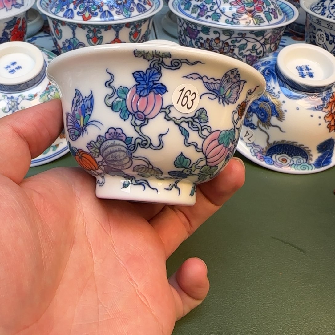 景德镇手工手绘茶具163