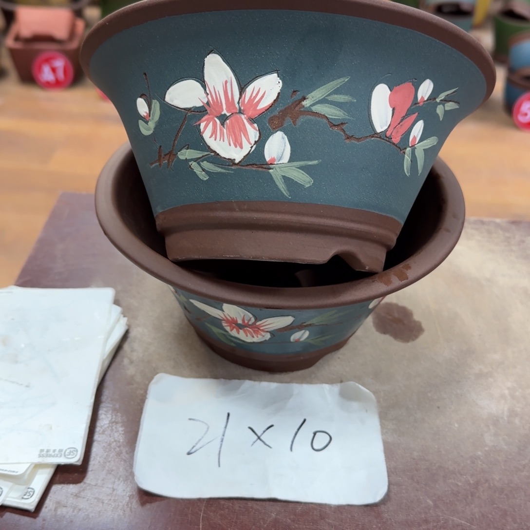 紫砂花盆破损包赔