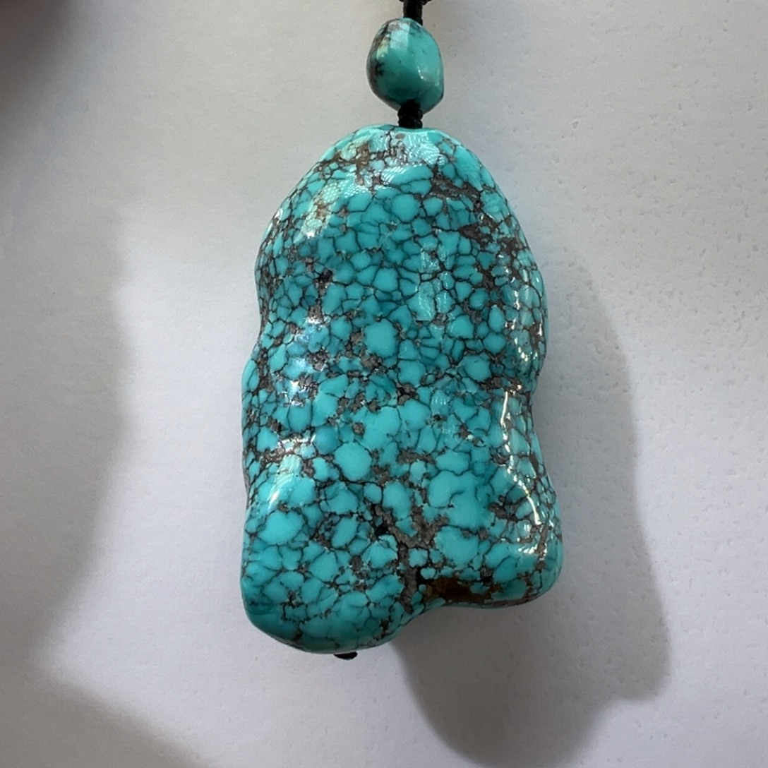 绿松石未镶嵌挂件