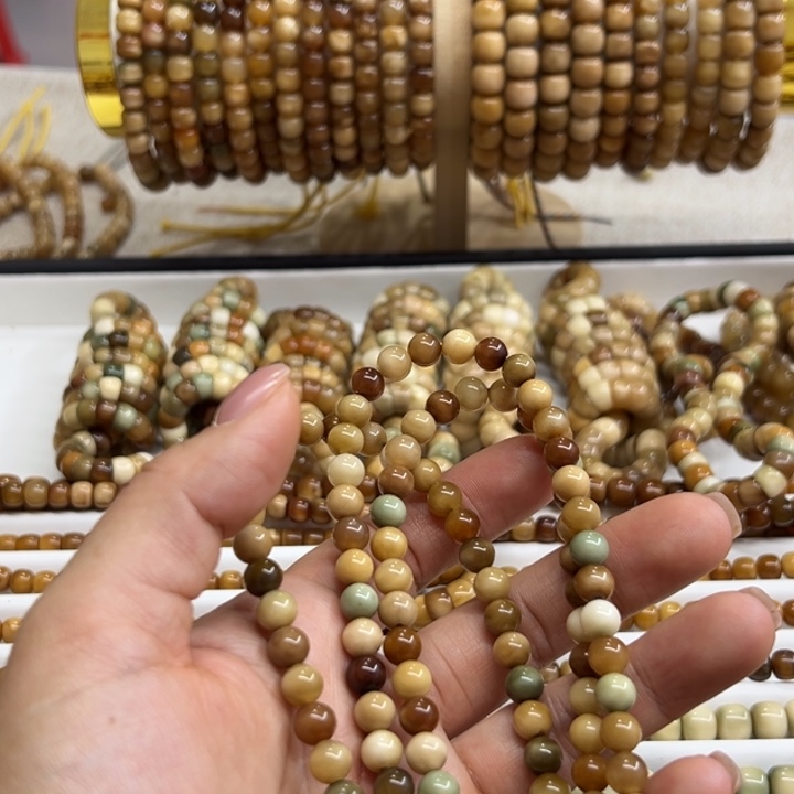 临***行龙脊菩提手串卡7圆