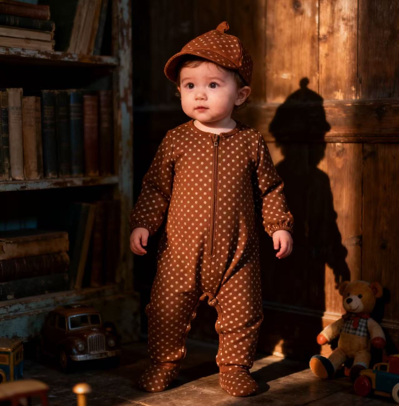   棉服连体衣（小贝壳260g）