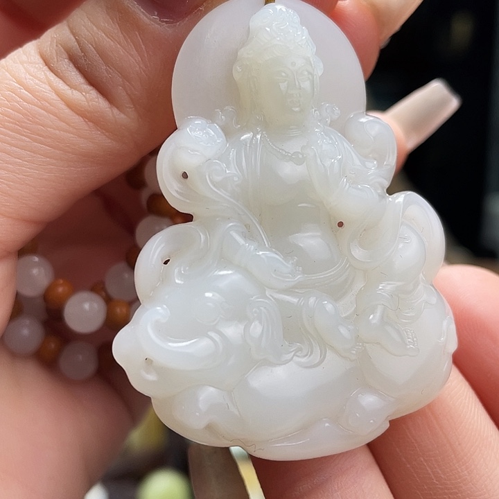 和田玉挂件未镶嵌