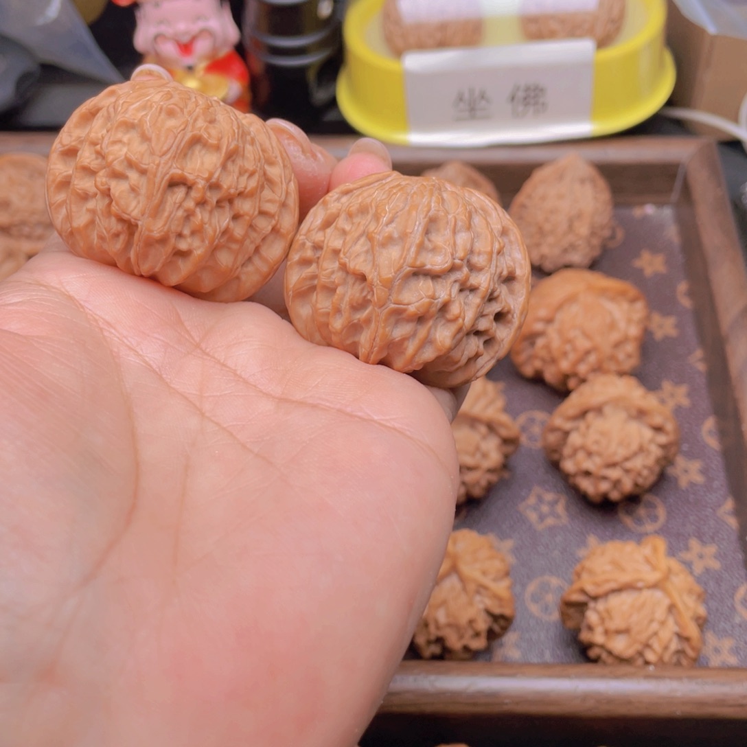 文玩核桃吊坠橙*磨盘41