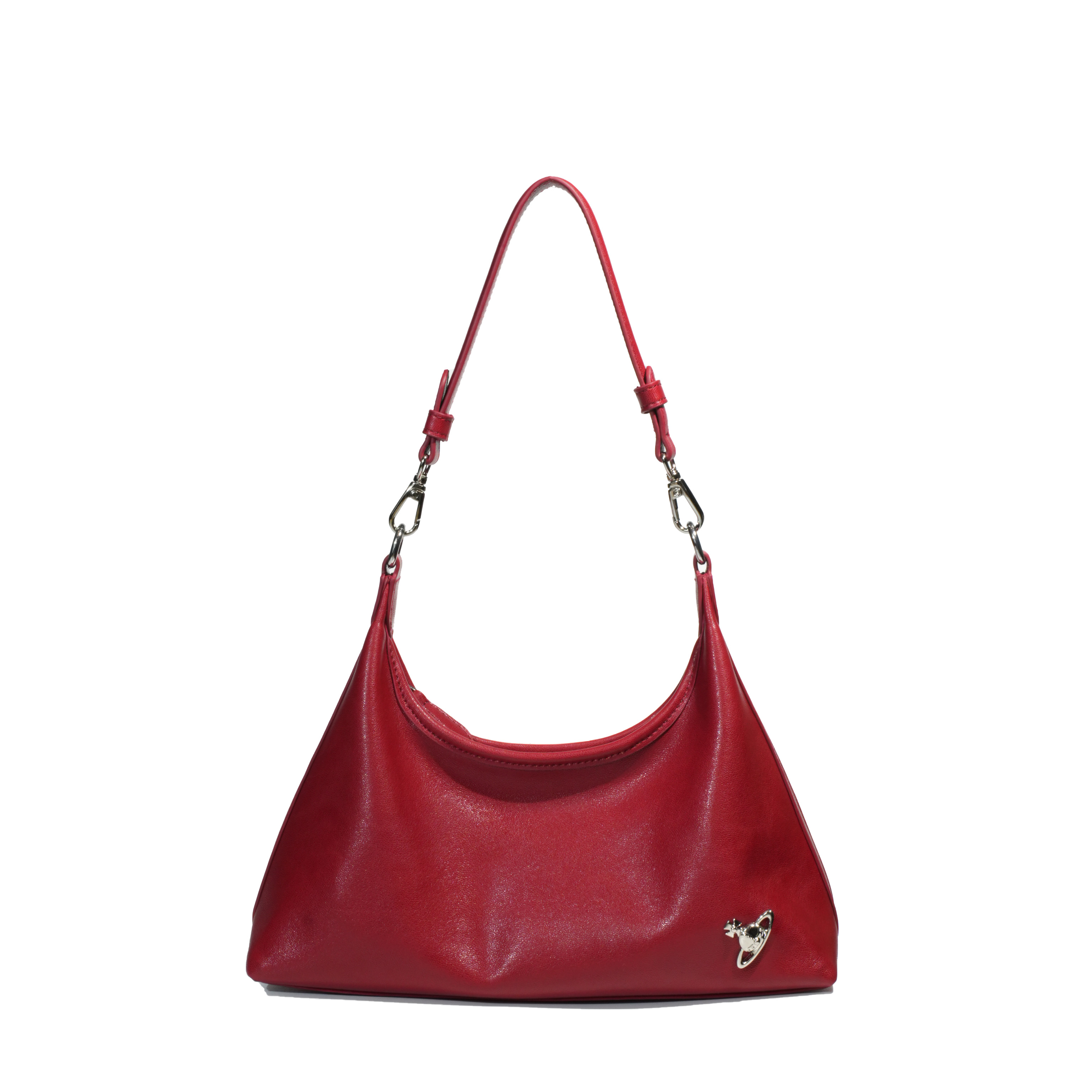 molly梦菱 · 独立时尚设计 高定单肩包 BV8952-安可拉红