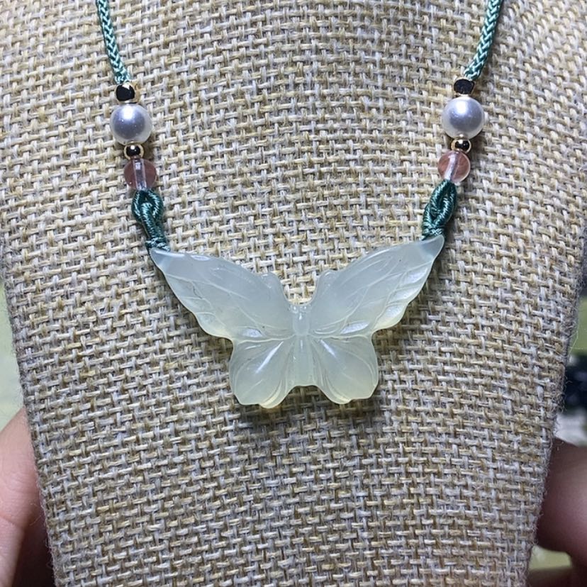 【闪购商品】蛇纹石玉颈饰未镶嵌