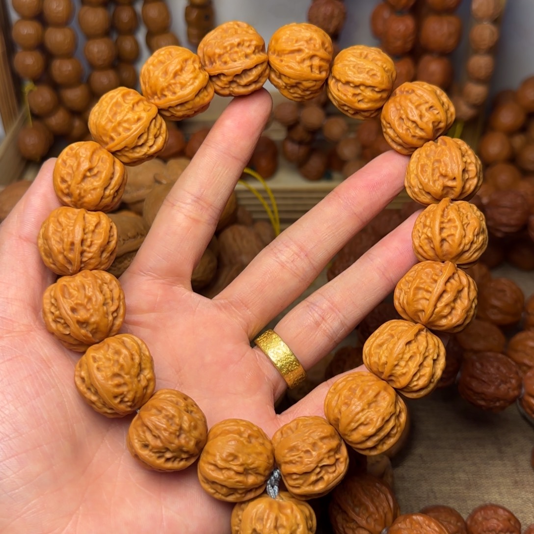 f***.吊坠文玩核桃磨盘八棱手持