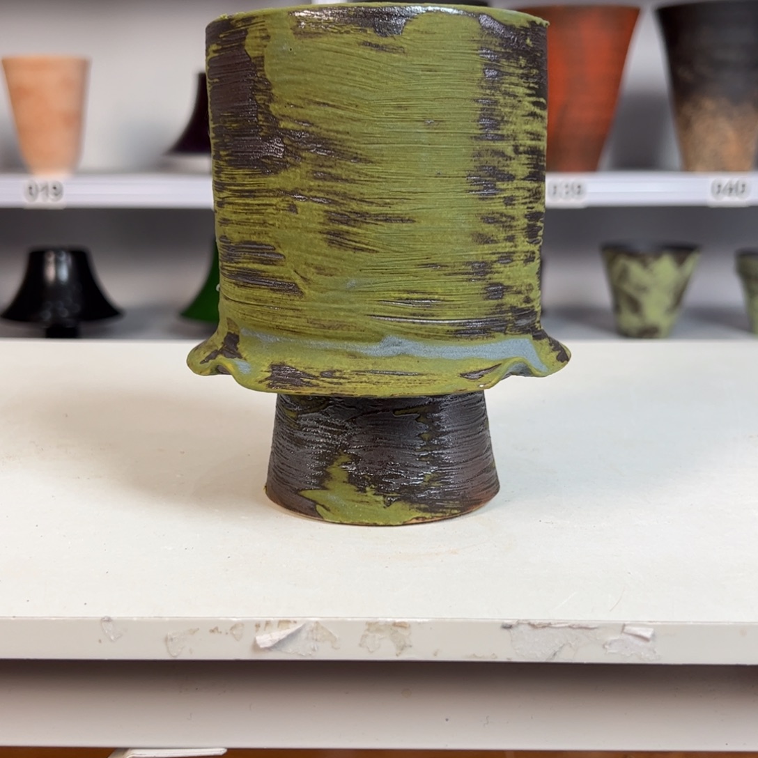 S***拉景德镇手工花盆有孔