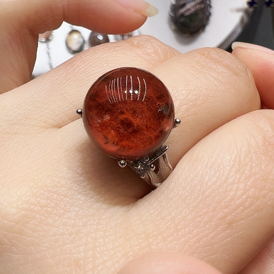 M***l珠宝半成品水晶银S925镶嵌