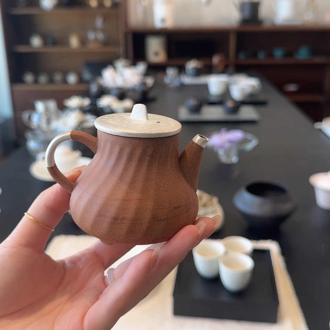 新品福利 老岩泥茶壶