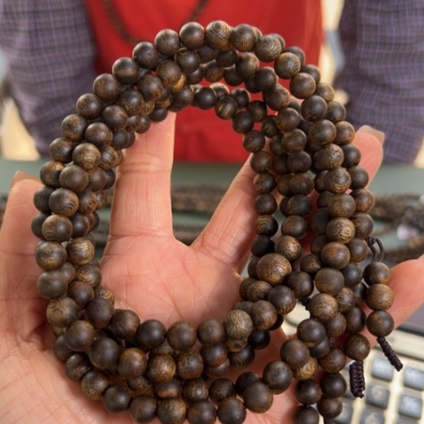 沉香手串红土乌身18克卡0.7多样性发1串