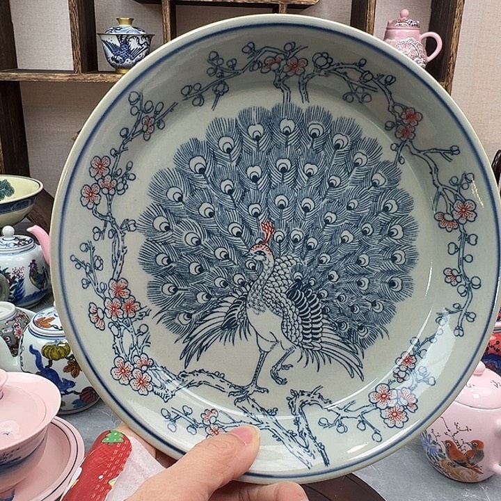 陶摆件景德镇陶瓷567老厂瓷